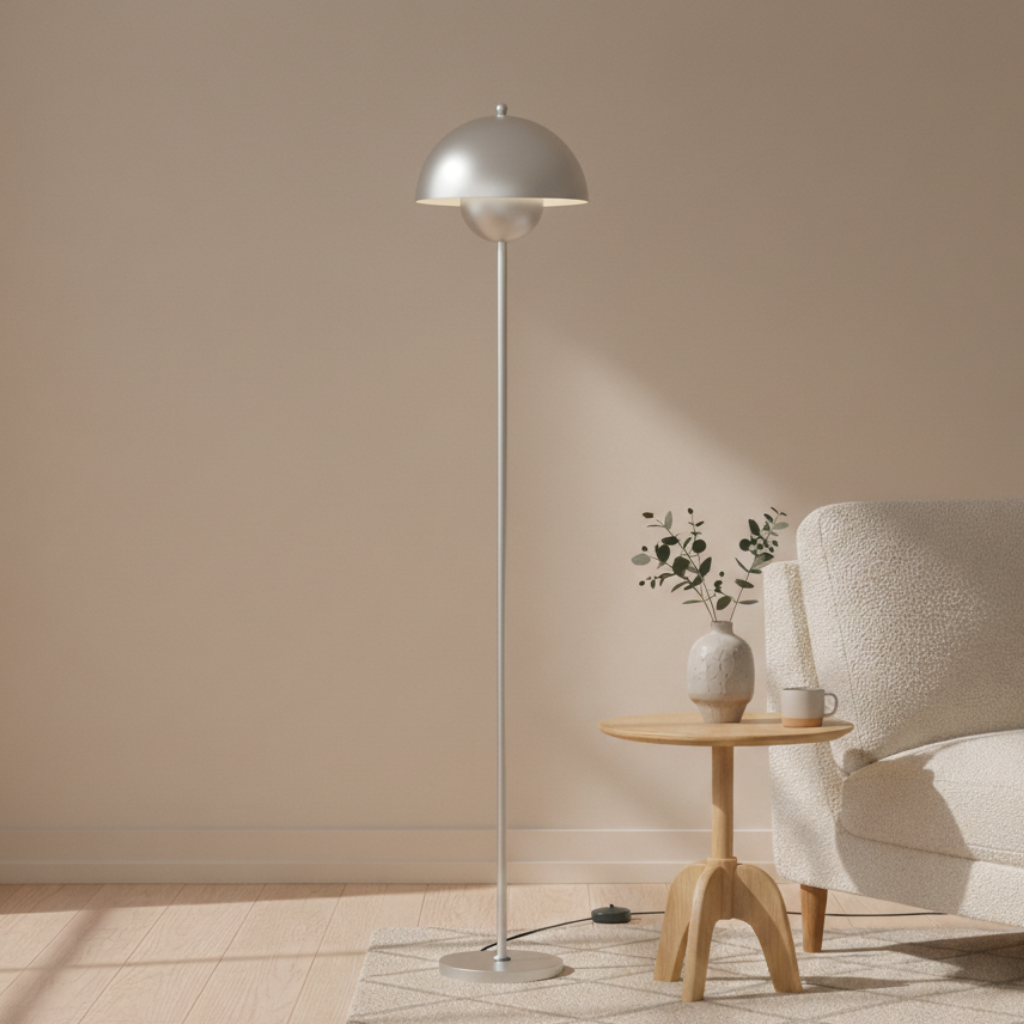 Skalenförmige Stehlampe im Retrodesign – 155 cm