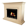 Bio Ethanol Fire Place Firegel Fireplace Model Berlin Deluxe Cream