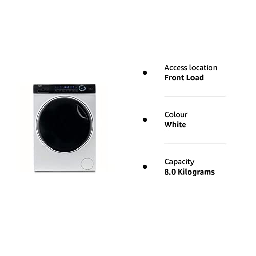 Haier HW80 B14979 Freestanding Washing Machine 8kg Load 1400rpm White