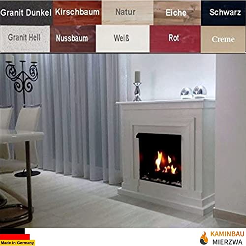 Bio Ethanol Fire Place Firegel Fireplace Model Berlin Deluxe Granite Black
