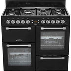 Leisure CK100G232K 100cm Cookmaster Gas Range Cooker Black