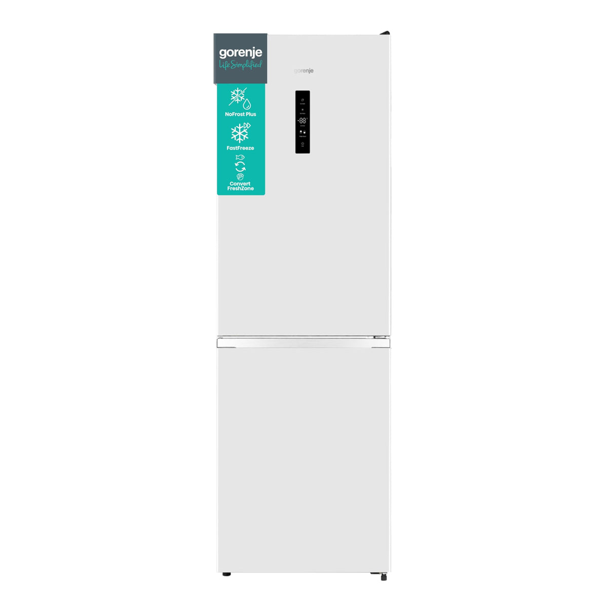 Gorenje RK 4182 PS4 Kühl-Gefrier-Kombination/ Höhe 180 cm/ Kühlen 198 L/ Gefrieren 66 L/ Gemüsefach/ 39dB/ LED Beleuchtung/ HxBxT: 180 x 55 x 55,7 cm