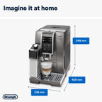 De'Longhi Dinamica Plus ECAM370 95 t Automatic Bean to Cup Coffee Machine Lattecrema Hot