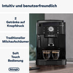 De'Longhi Magnifica S - Kaffeevollautomat 2 Getränke Schwarz