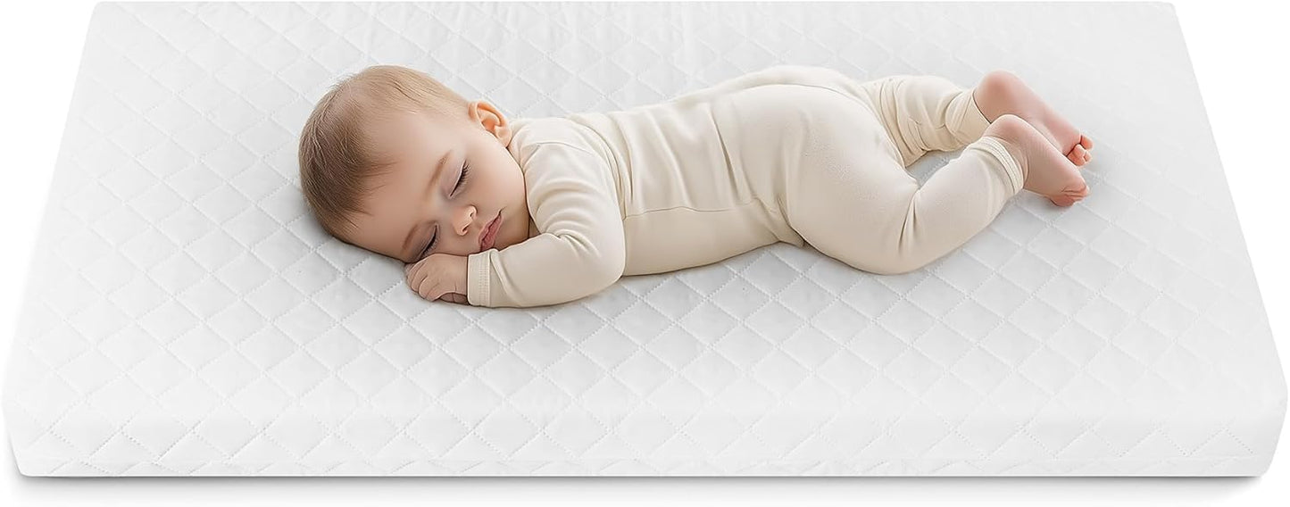Love For Sleep Babybett 120x60 mit Matratze & Schublade, Höhenverstellbares Kinderbett aus Kiefernholz
