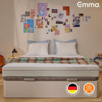 Emma One+ Matratze H2 H3 3-Zonen Memory Foam Matratze atmungsaktiv kühlender Bezug ergonomisch Schlafkomfort