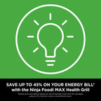 Ninja Foodi MAX Health Grill & Air Fryer AG551UKCP