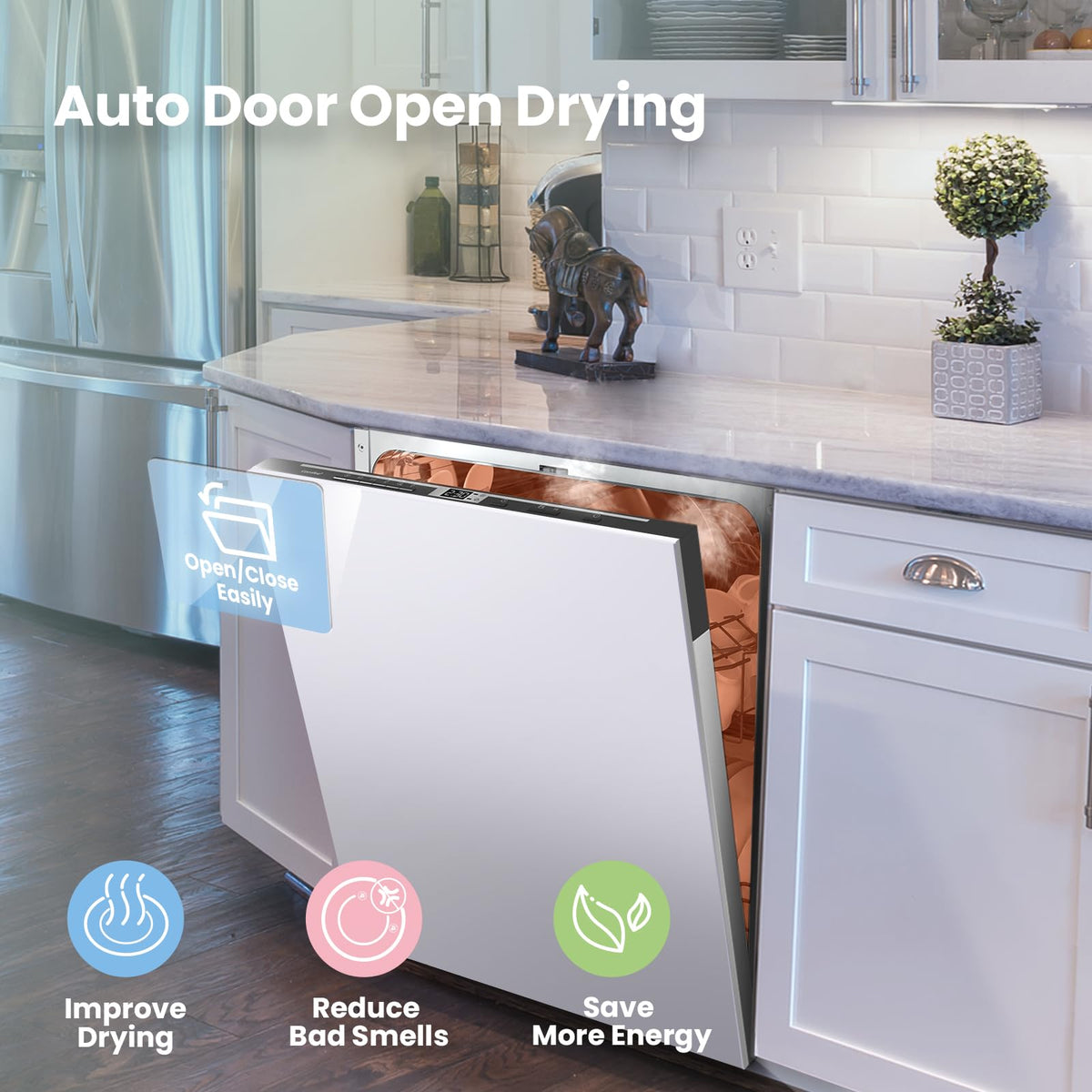 COMFEE' Fully Integrated Dishwasher
