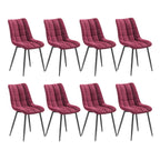 WOLTU Esszimmerstühle 4er Set, Küchenstühle gepolstert mit Rückenlehne