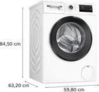 Bosch Serie 4 Waschmaschine 8 kg 1400 UpM Faltenreduzierung WAN282K4