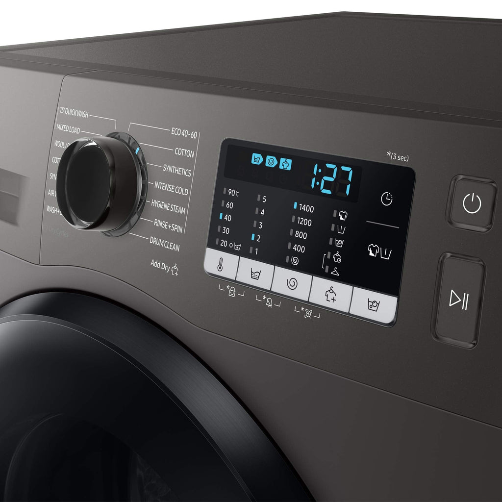 Samsung Series 5 WD80TA046BX EU with Ecobubble Freestanding Washer Dryer