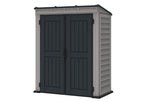 Duramax YardMate Pent Roof 5 x 3 PLUS Plastic Garden Shed