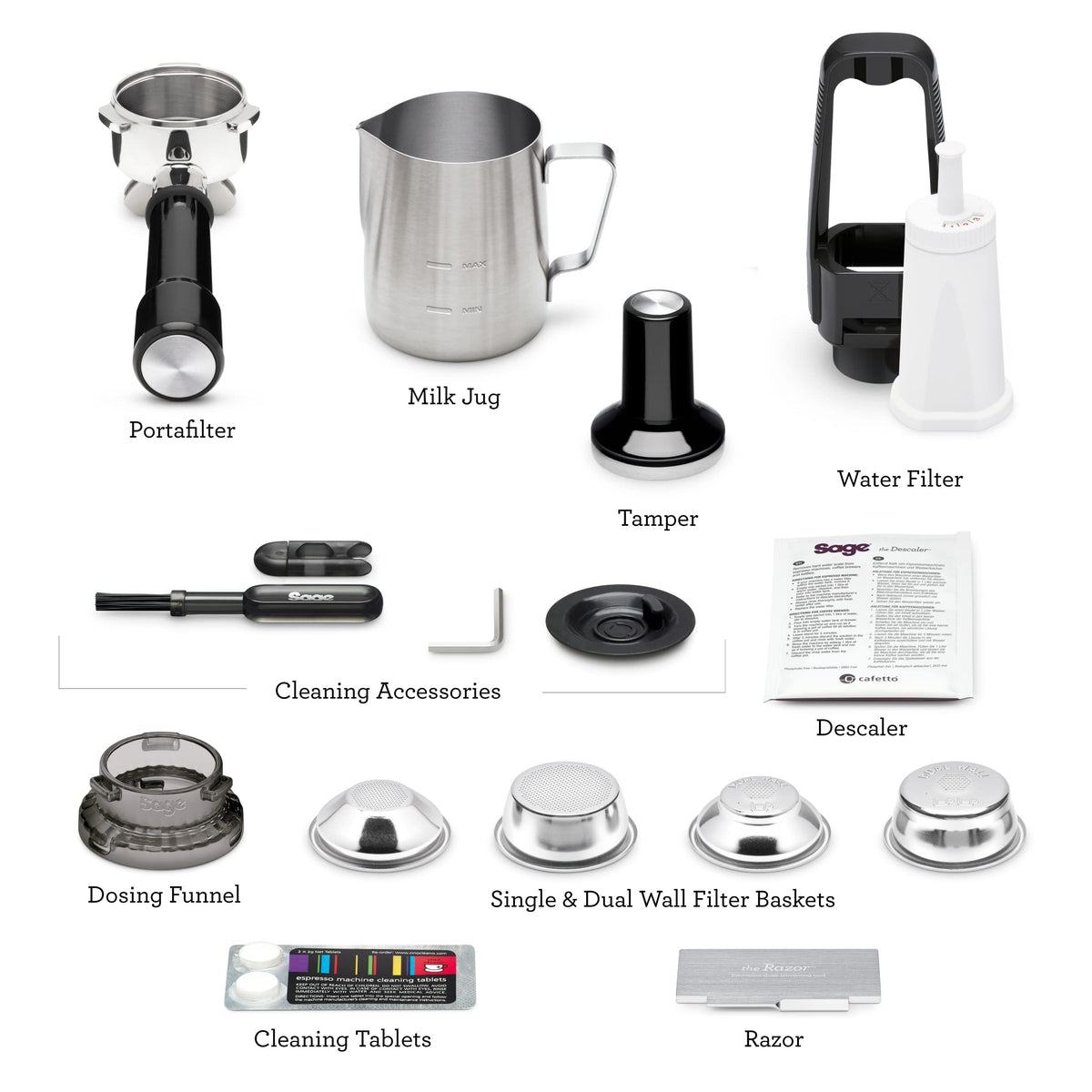 Sage The Barista Pro Brushed Stainless Steel