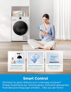 Midea Wärmepumpentrockner 8 kg Energieklasse C Fernsteuerung MD20EH80WB-A3