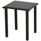 Elegantes 3-teiliges Lounge-Set – 2 ergonomische S-förmige Sonnenliegen mit Beistelltisch
