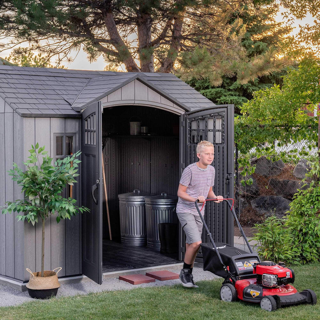 Lifetime Outdoor Storage Shed Storm Dust